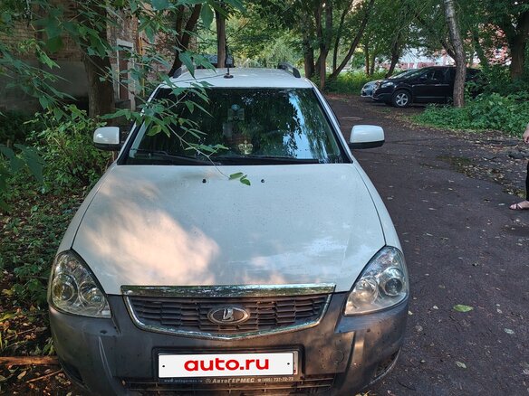 2009 Lada (ВАЗ) Priora I, белый, 305000 рублей