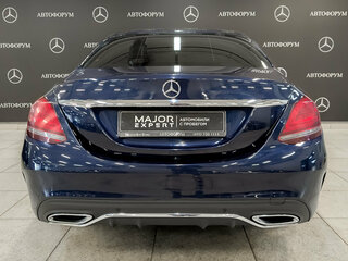 2020 Mercedes-Benz C-Класс 200 IV (W205) Рестайлинг, синий, 3250000 рублей, вид 5