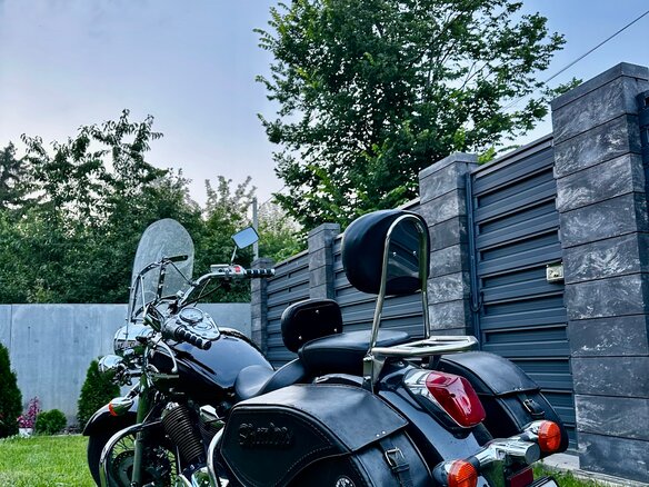 2002 Honda Shadow 750, чёрный, 425000 рублей