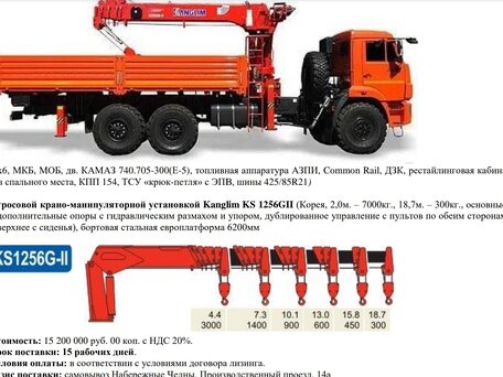 2023 КамАЗ 43118, оранжевый, 11000000 рублей, вид 2