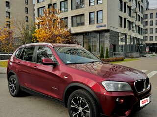 2013 BMW X3 20d xDrive II (F25), красный, 1950000 рублей, вид 1