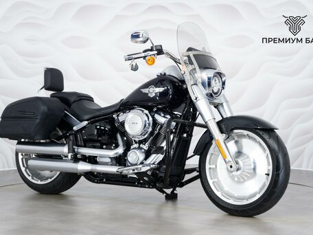 2018 Harley-Davidson Fat Boy, чёрный, 1847000 рублей, вид 5