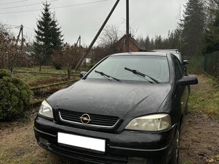 1999 Opel Astra G, чёрный, 240000 рублей, вид 2