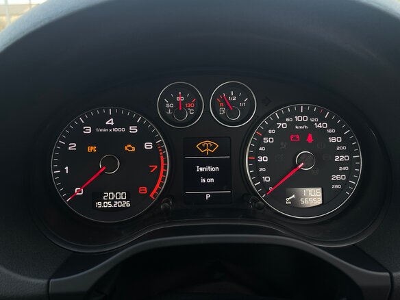 2010 Audi A3 II (8P) Рестайлинг 2, чёрный, 1000000 рублей - вид 6