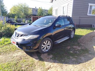 2012 Nissan Murano II (Z51) Рестайлинг, чёрный, 1090000 рублей, вид 1