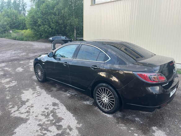 2008 Mazda 6 II (GH), чёрный, 620000 рублей - вид 2