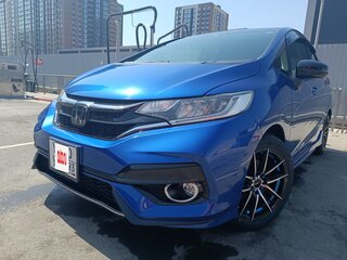 2019 Honda Fit III Рестайлинг, синий, 1550000 рублей, вид 1