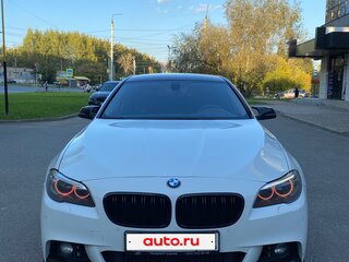 2013 BMW 5 серии 525d xDrive VI (F10/F11/F07) Рестайлинг, белый, 1900000 рублей, вид 2