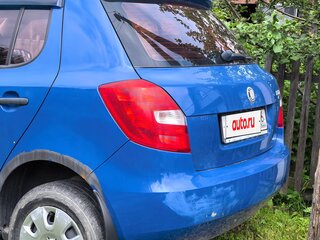 2009 Skoda Fabia II, синий, 350000 рублей, вид 4