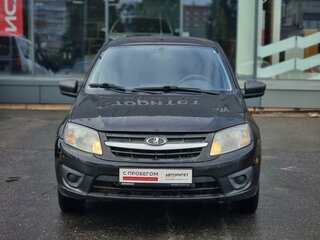 2016 Lada (ВАЗ) Granta I, чёрный, 389000 рублей, вид 3