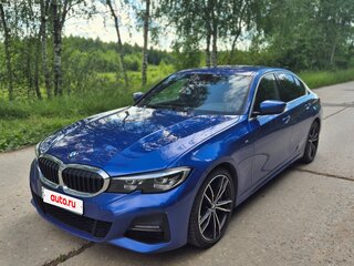 2019 BMW 3 серии 320d VII (G2x), синий, 2900000 рублей, вид 1