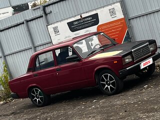 2007 Lada (ВАЗ) 2107, пурпурный, 150000 рублей, вид 1
