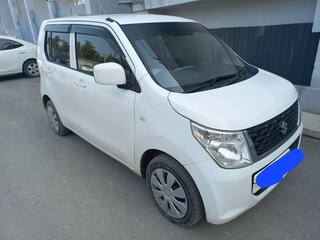 2015 Suzuki Wagon R V Рестайлинг, белый, 449500 рублей, вид 4