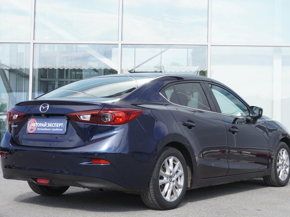 2014 Mazda 3 III (BM), синий, 1105000 рублей - вид 4