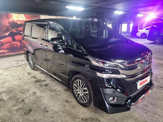2016 Toyota Vellfire II, чёрный, 4200000 рублей, вид 1