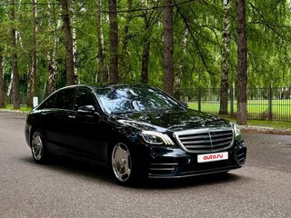 2017 Mercedes-Benz S-Класс 560 Long VI (W222, C217) Рестайлинг, чёрный, 3900000 рублей, вид 3