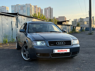 2002 Audi A6 II (C5) Рестайлинг, голубой, 630000 рублей, вид 5