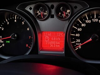 2008 Ford Focus II Рестайлинг, чёрный, 350000 рублей, вид 5