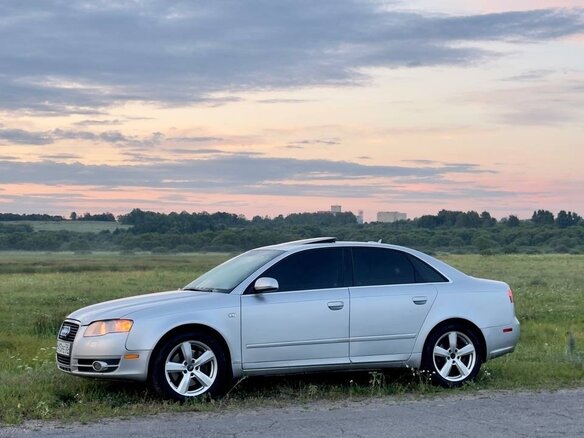 2005 Audi A4 III (B7), серый, 700000 рублей - вид 7