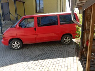 1997 Volkswagen Transporter Long T4, красный, 550000 рублей, вид 4