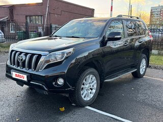 2013 Toyota Land Cruiser Prado 150 Series Рестайлинг 1, чёрный, 3500000 рублей, вид 2