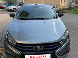 2019 Lada (ВАЗ) Vesta I, серебристый, 1180000 рублей, вид 3