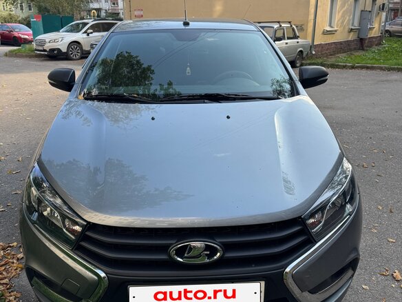 2019 Lada (ВАЗ) Vesta I, серебристый, 1180000 рублей - вид 2