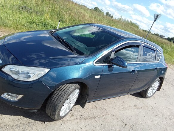 2011 Opel Astra J, синий, 800000 рублей - вид 5