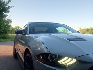 2021 Ford Mustang VI Рестайлинг, серый, 4100000 рублей, вид 5