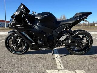 2018 Kawasaki ZX-10R Ninja, чёрный, 1200000 рублей, вид 1