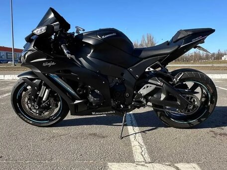 2018 Kawasaki ZX-10R Ninja, чёрный, 1200000 рублей, вид 1