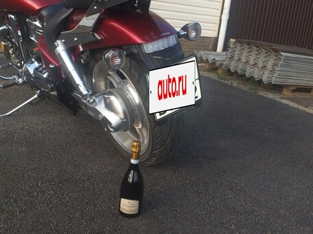 2008 Honda VTX 1800, пурпурный, 1200000 рублей, вид 5