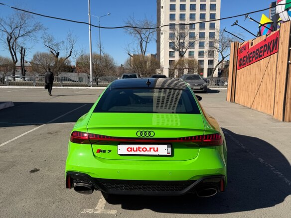 2021 Audi RS 7 II (4K), зелёный, 13490000 рублей - вид 9