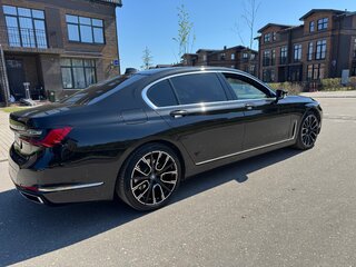 2019 BMW 7 серии Long 730Ld xDrive VI (G11/G12) Рестайлинг, чёрный, 6990000 рублей, вид 5