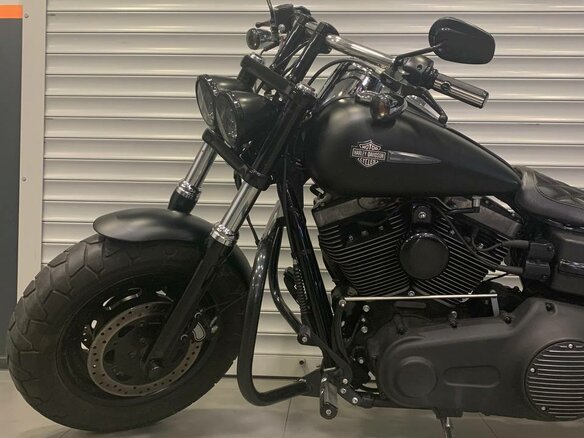 2012 Harley-Davidson Fat Bob, чёрный, 850000 рублей - вид 8
