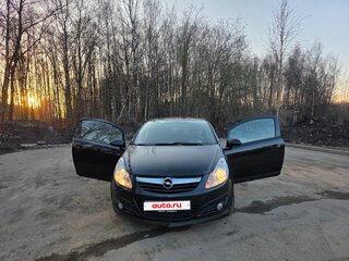 2008 Opel Corsa D, чёрный, 265000 рублей, вид 3