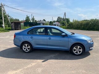 2014 Skoda Rapid I, синий, 990000 рублей, вид 3