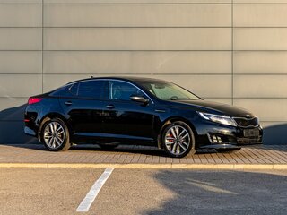 2015 Kia Optima III Рестайлинг, чёрный, 1695000 рублей, вид 3