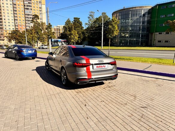 2022 Audi A4 35 TFSI V (B9) Рестайлинг, серый, 4802596 рублей - вид 18