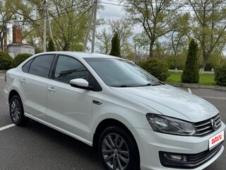 2019 Volkswagen Polo V Рестайлинг, белый, 790000 рублей, вид 3