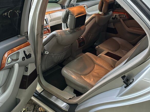 1999 Mercedes-Benz S-Класс 280 IV (W220), серебристый - вид 8