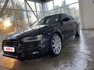 2012 Audi A4 IV (B8) Рестайлинг, чёрный, 1570000 рублей, вид 1