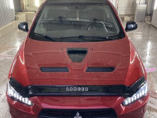 2007 Mitsubishi Lancer X, красный, 680000 рублей, вид 3