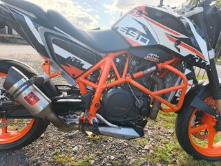 2012 KTM 690 Duke, оранжевый, 400000 рублей, вид 4
