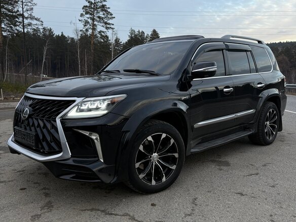 2008 Lexus LX 570 III, чёрный, 3380000 рублей - вид 13