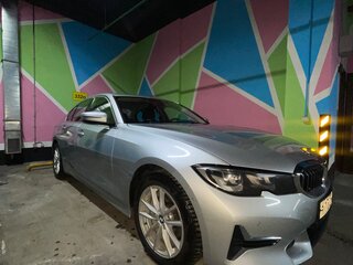 2019 BMW 3 серии 320d xDrive VII (G2x), серебристый, 3450000 рублей, вид 3