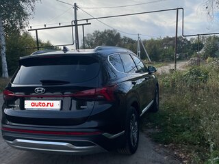 2021 Hyundai Santa Fe IV Рестайлинг, чёрный, 4600000 рублей, вид 3