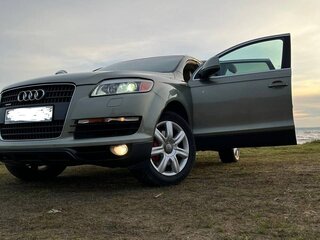 2008 Audi Q7 I (4L), зелёный, 1400000 рублей, вид 1