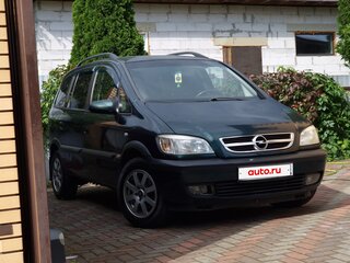 2004 Opel Zafira A Рестайлинг, зелёный, 330000 рублей, вид 3