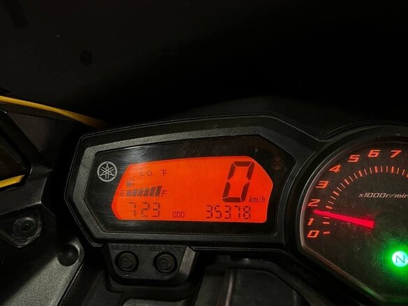 2009 Yamaha XJ6 (FZ6R), жёлтый, 550000 рублей - вид 4